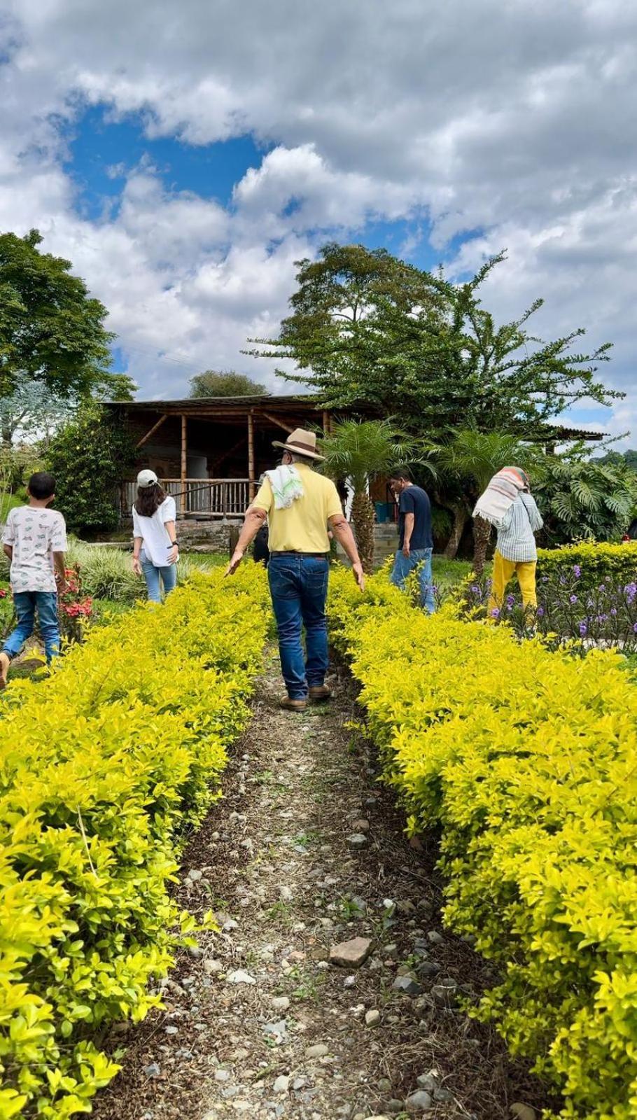 Chinchiná Hacienda Cafetera La Gaviotaヴィラ エクステリア 写真