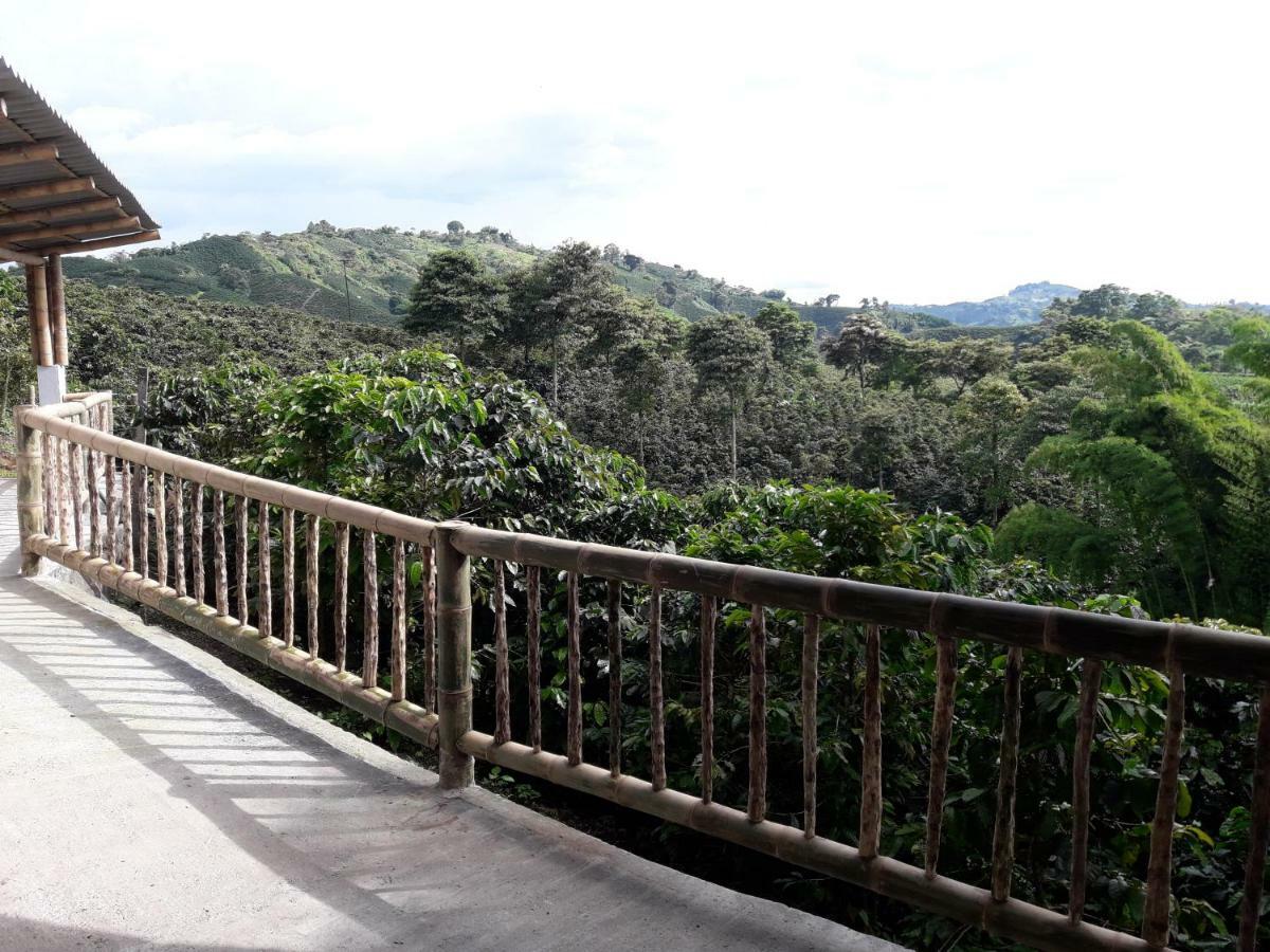 Chinchiná Hacienda Cafetera La Gaviotaヴィラ エクステリア 写真